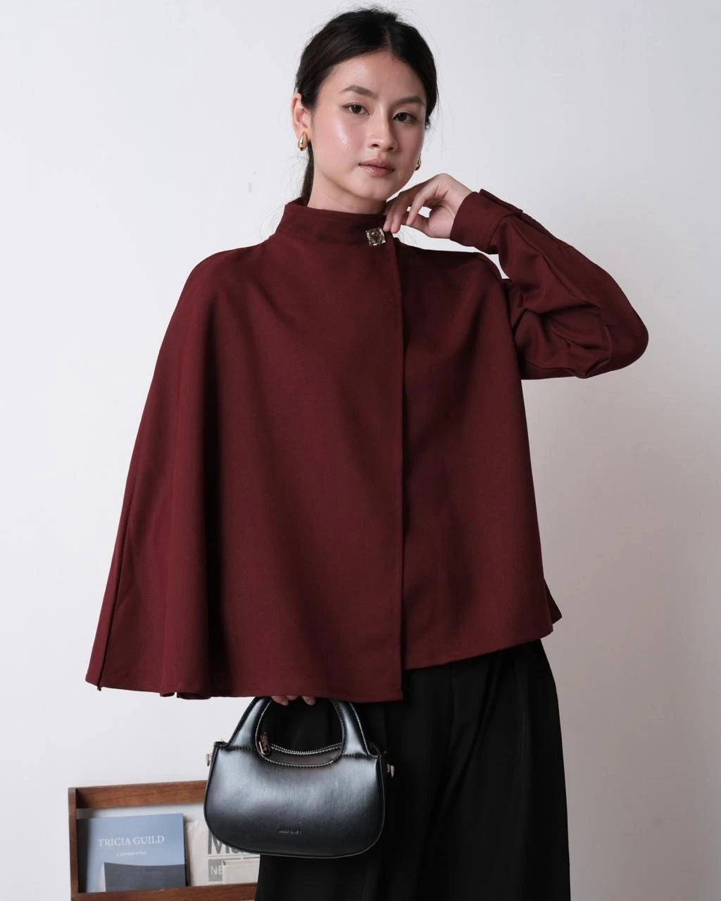 Alternative view of Agleta Blouse Kode 26326 Maroon