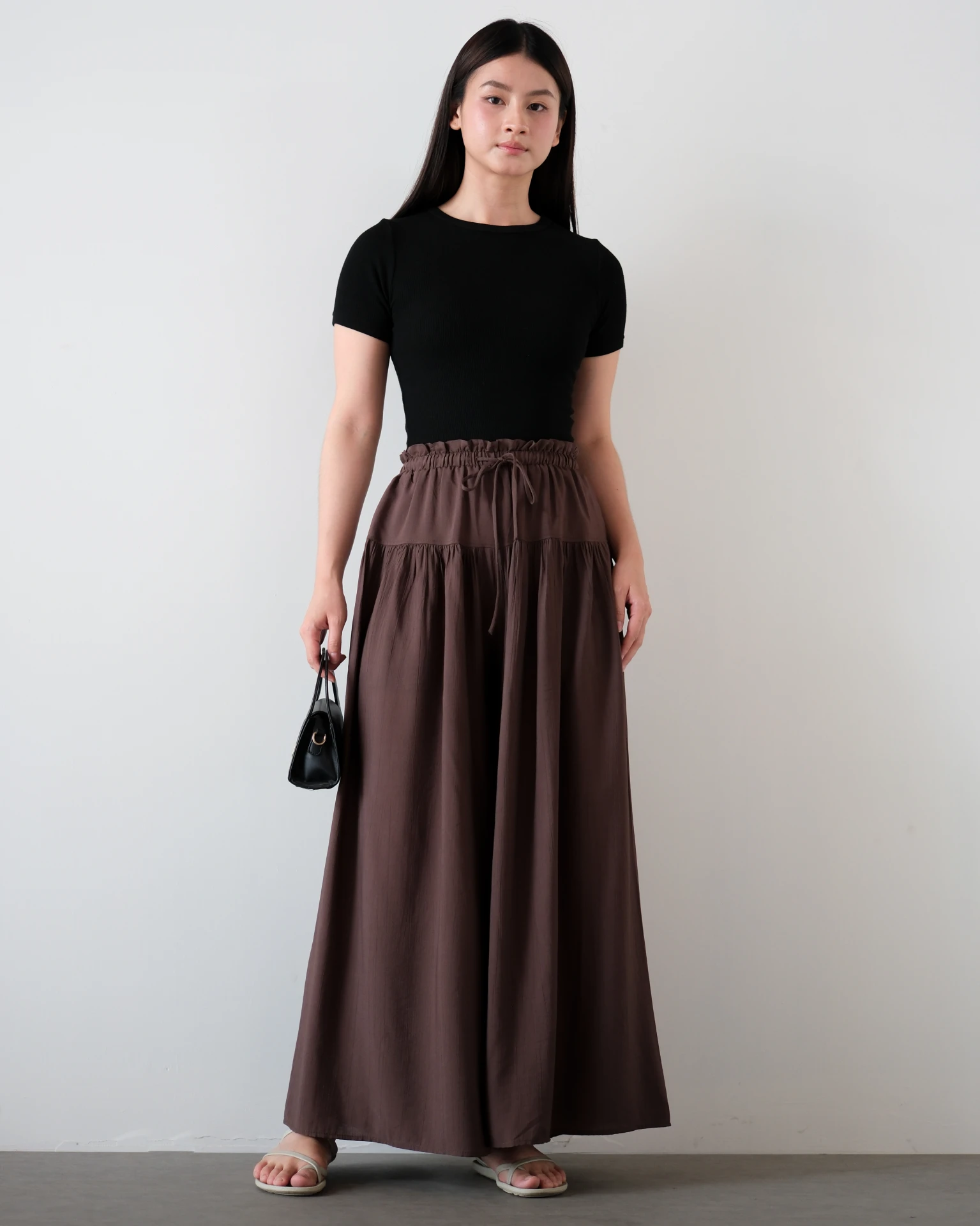 Alternative view of Chika Cullote Pants Kode 3-P Coffee