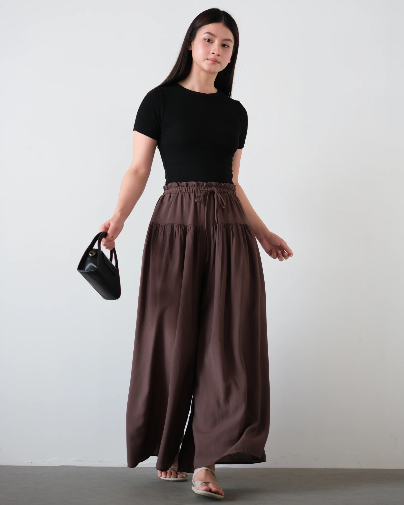 Chika Cullote Pants Kode 3-P Coffee