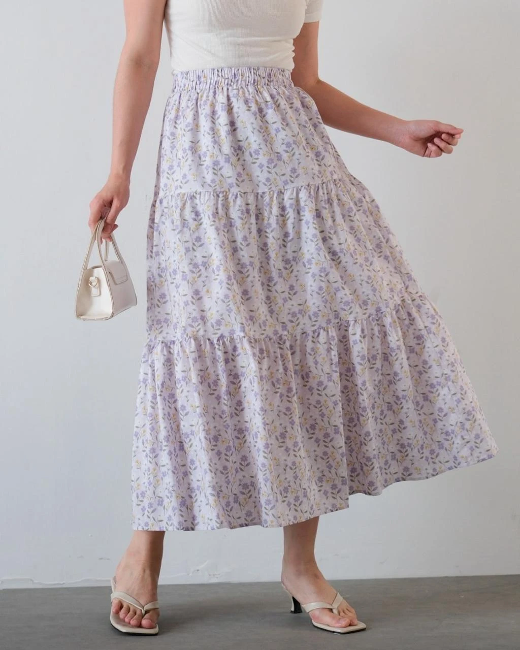 Alternative view of Cevera Skirt Kode 13-P Lilac