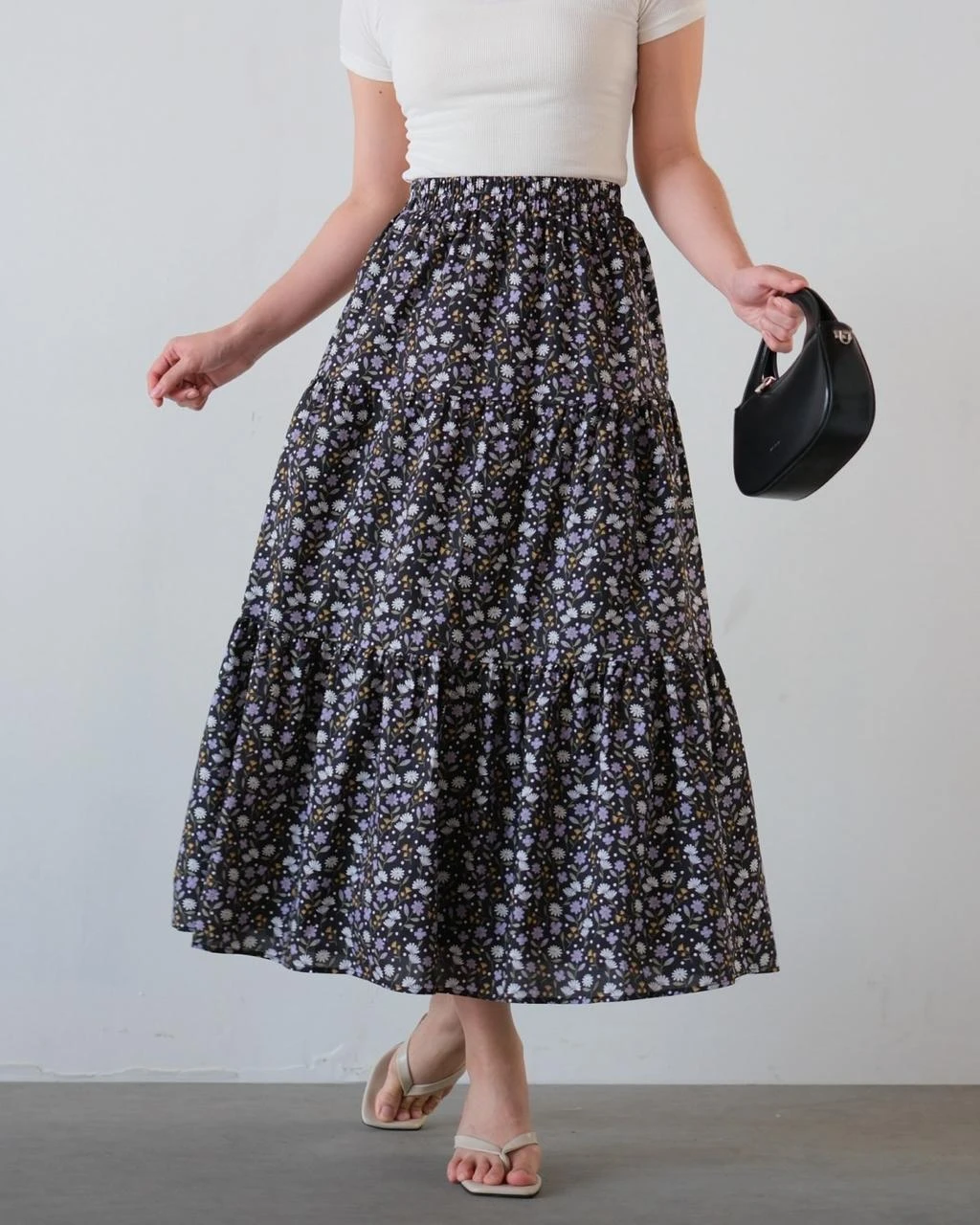 Cevera Skirt Kode 13-P Black