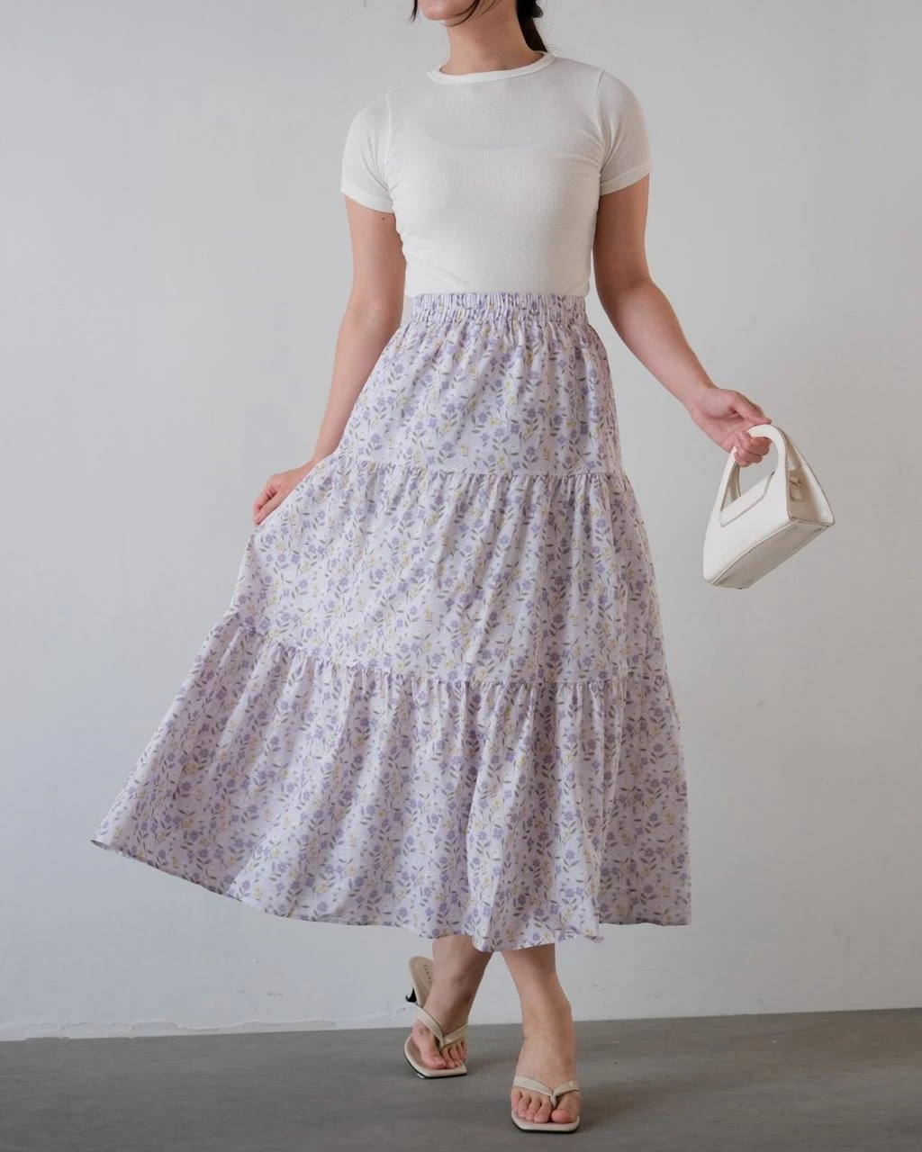 Cevera Skirt Kode 13-P Lilac