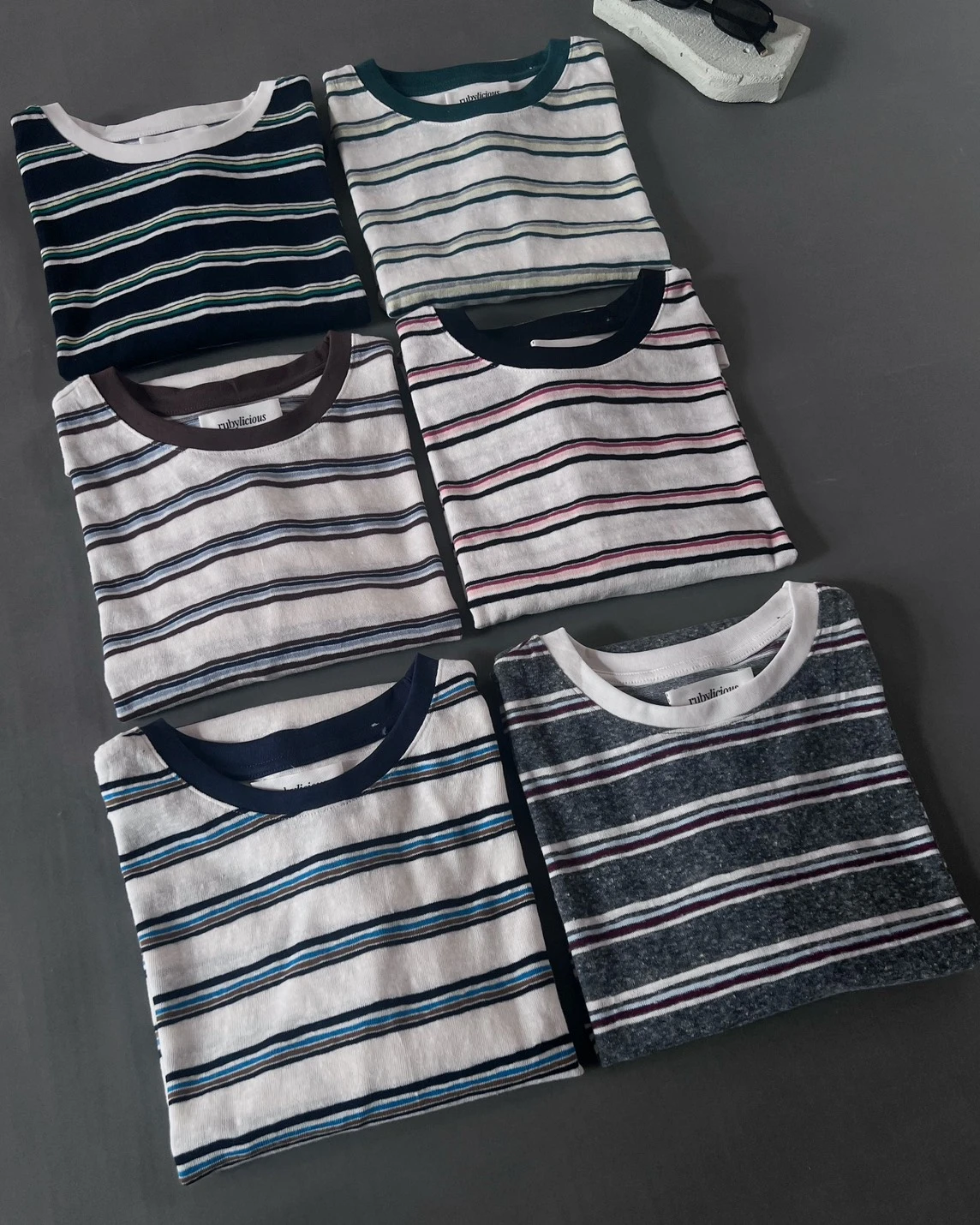 Endira Stripe Longsleeve Kode 17-P Glass Green - Image 3