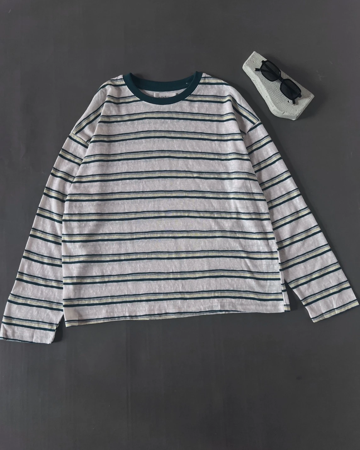 Alternative view of Endira Stripe Longsleeve Kode 17-P Glass Green