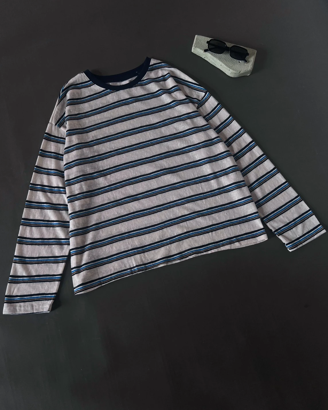 Alternative view of Endira Stripe Longsleeve Kode 17-P Bw-Navy