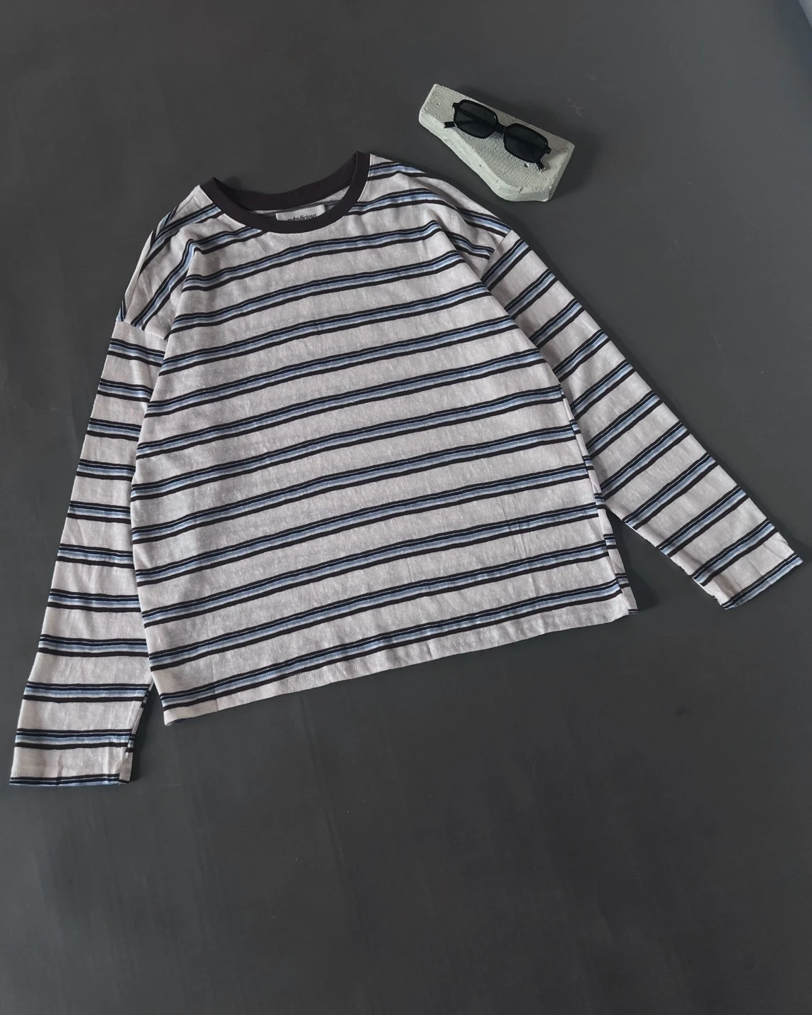 Alternative view of Endira Stripe Longsleeve Kode 17-P Coffee