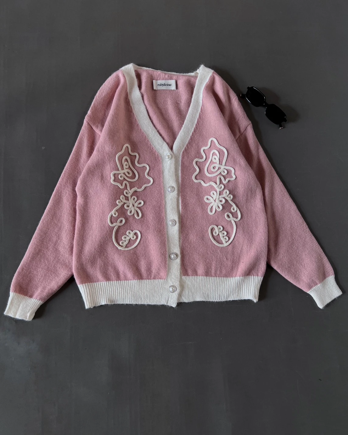 Alternative view of Falzena Cardi Kode 8-P Pink