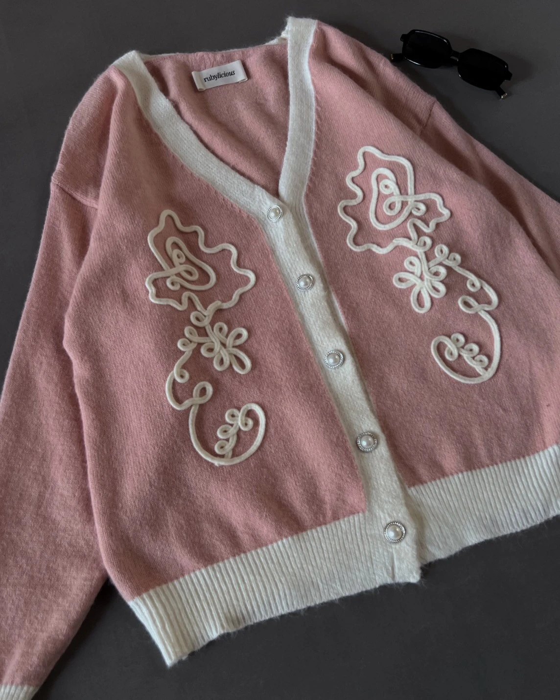 Falzena Cardi Kode 8-P Pink
