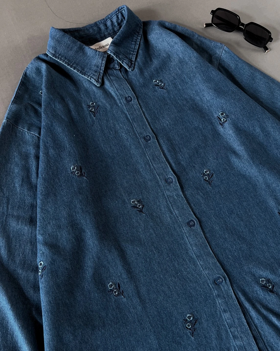 Alternative view of Faumy Denim Shirt Kode 14244 Medium Blue