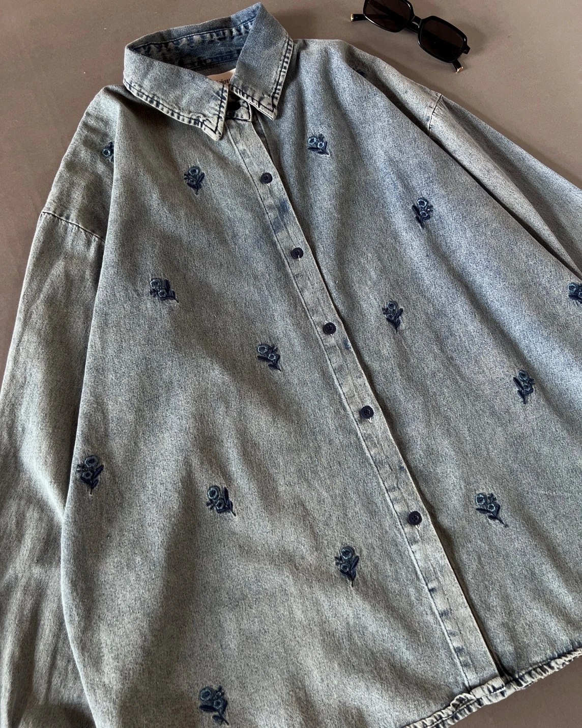Alternative view of Faumy Denim Shirt Kode 14244 Acid