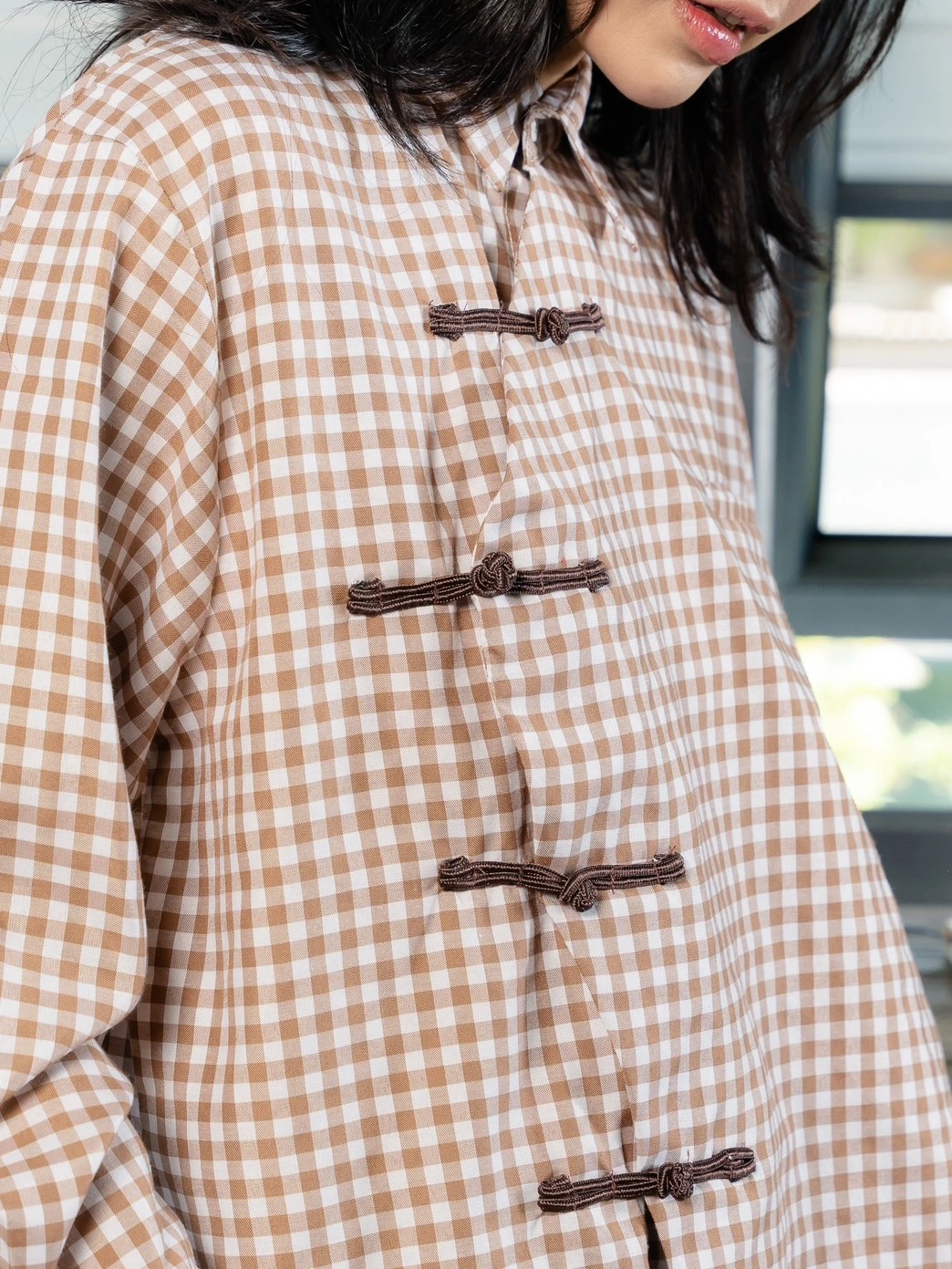 Alternative view of Frezka Shirt Kode 26175 Brown