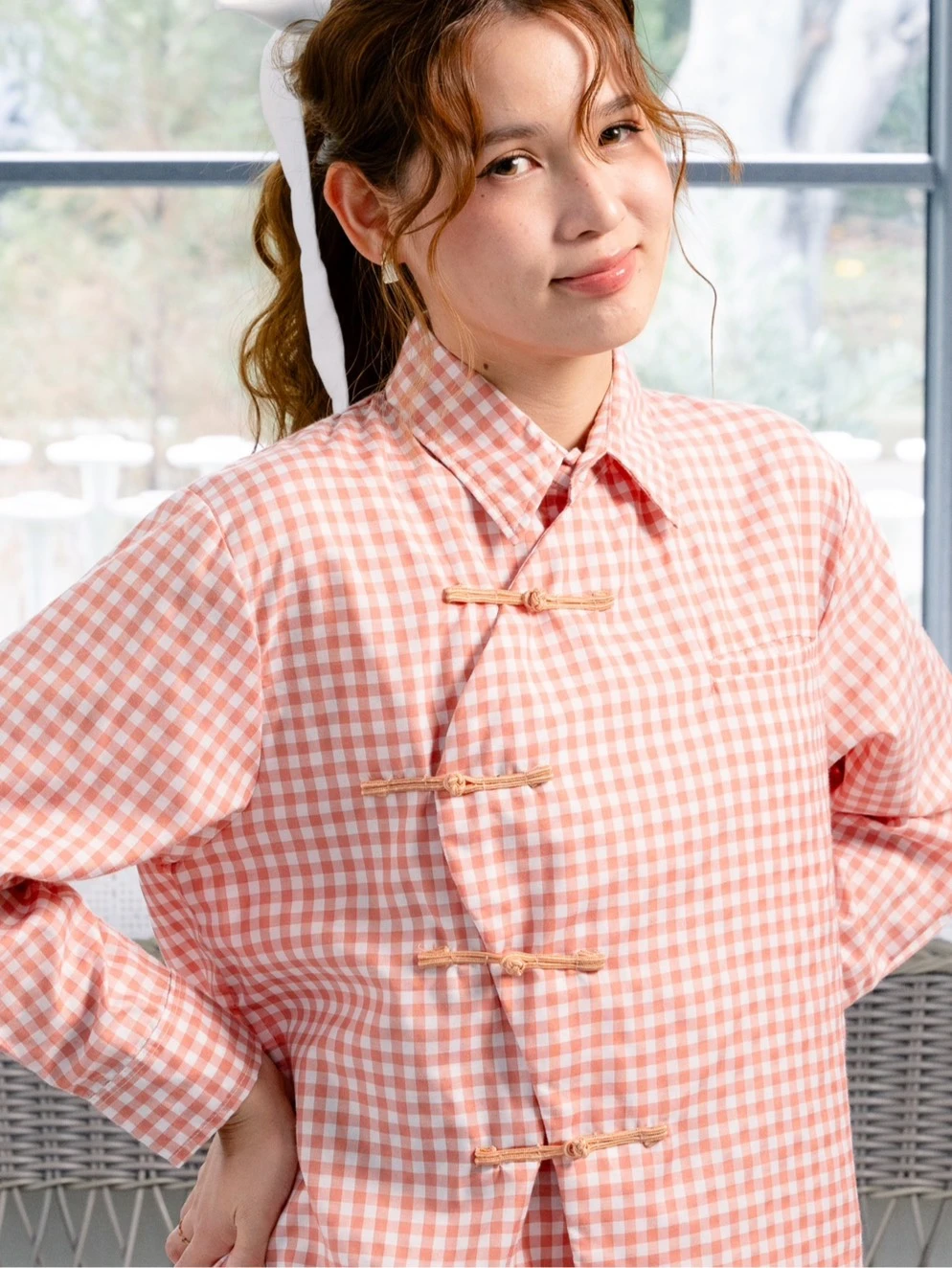 Alternative view of Frezka Shirt Kode 26175 Pink