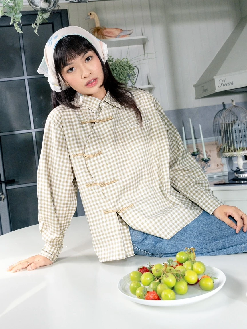 Frezka Shirt Kode 26175 Sage
