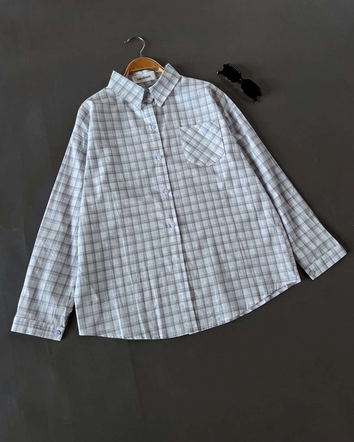 Genya Shirt Kode 2-P Blue