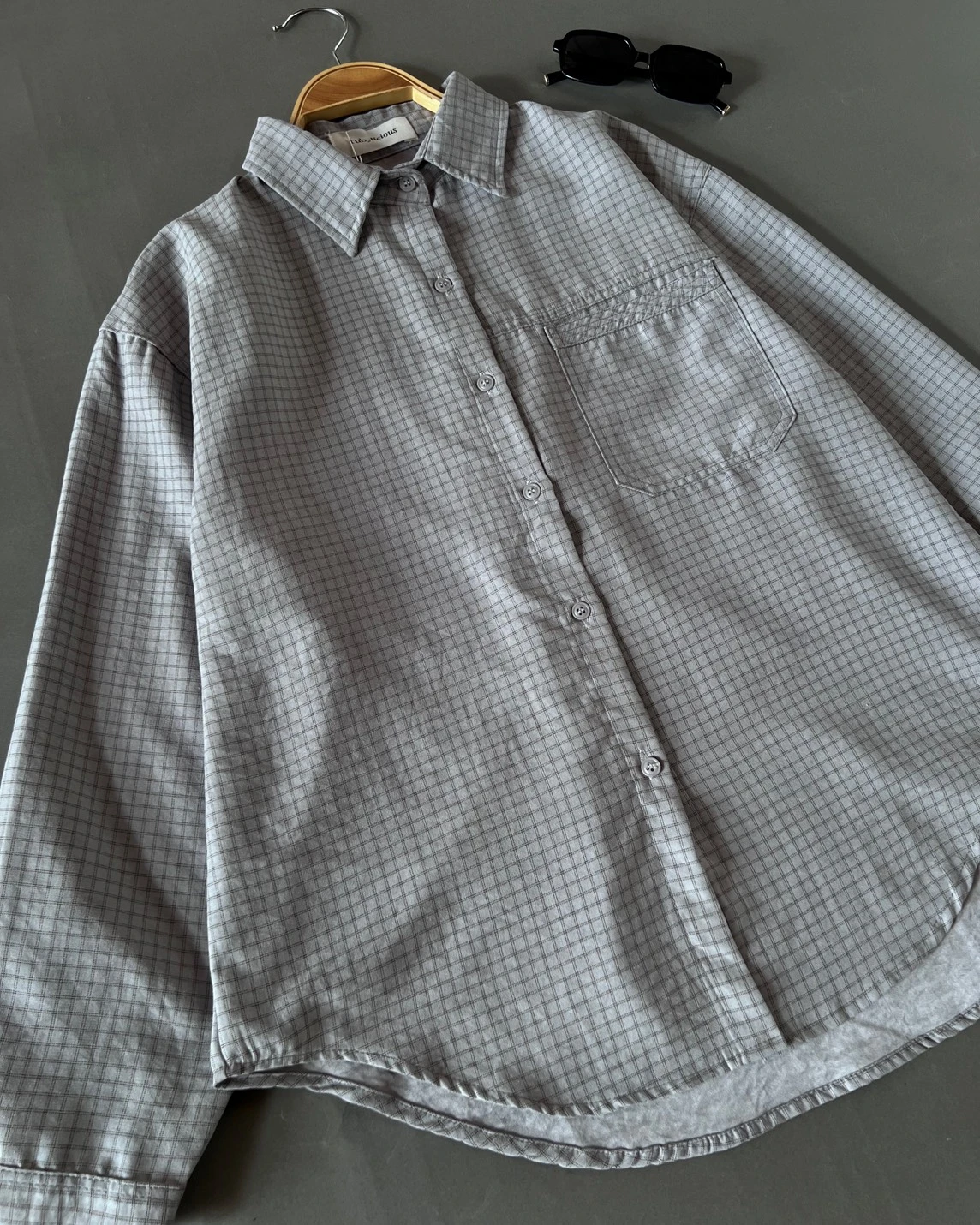Alternative view of Hafsa Shirt Kode L151-1 Grey