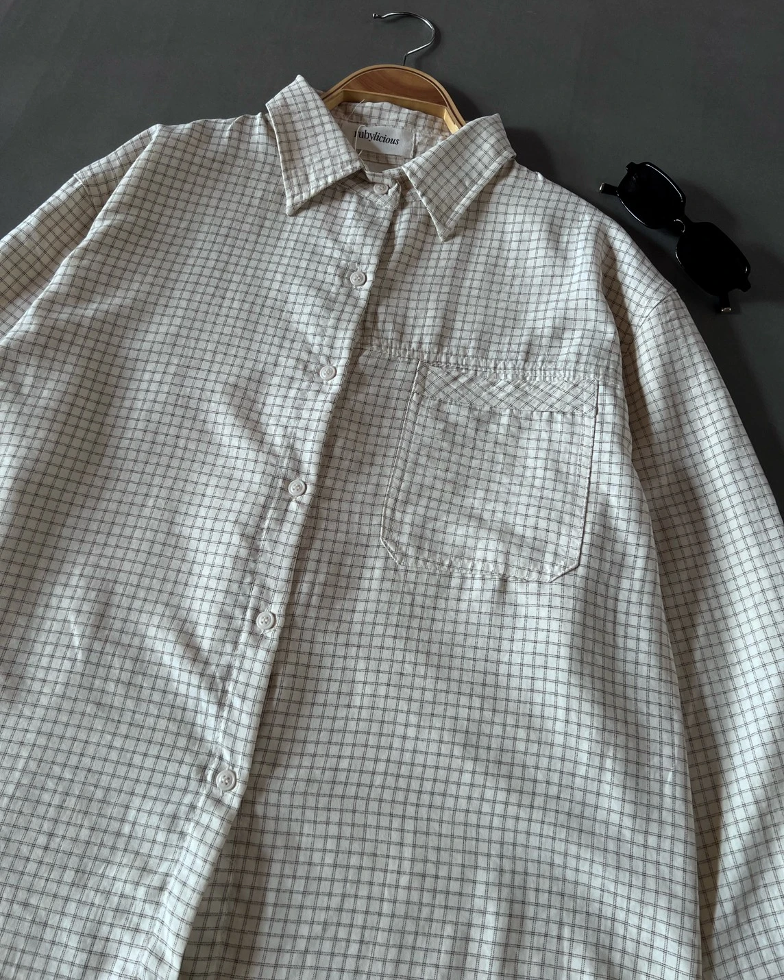 Hafsa Shirt Kode L151-1 Cream