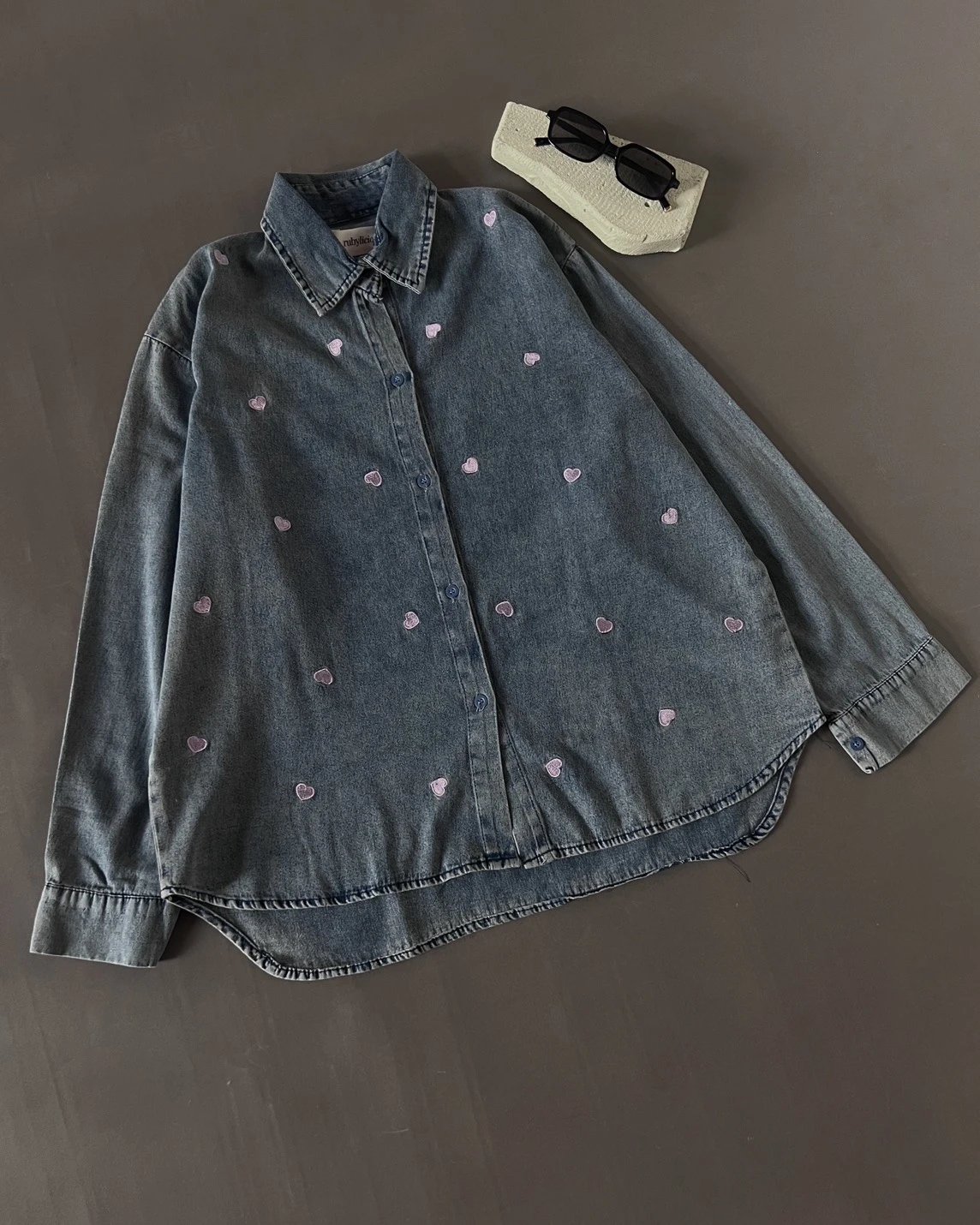 Alternative view of Hajna Denim Shirt Acid