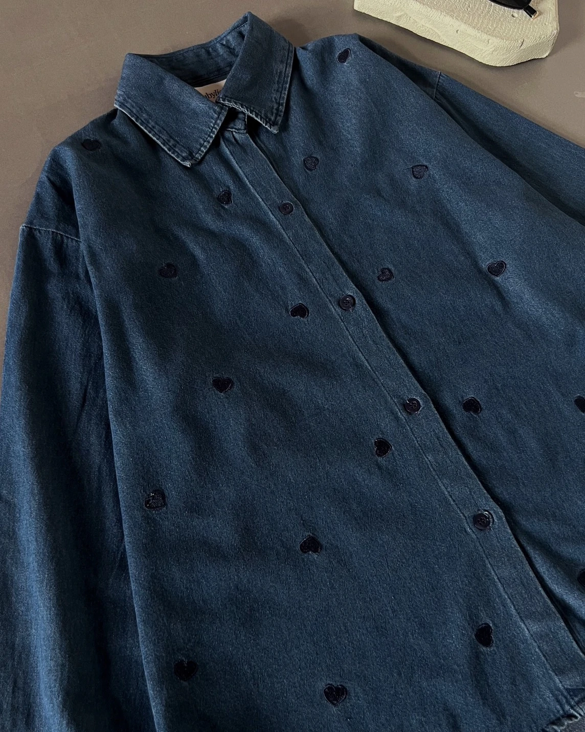 Hajna Denim Shirt Medium Blue
