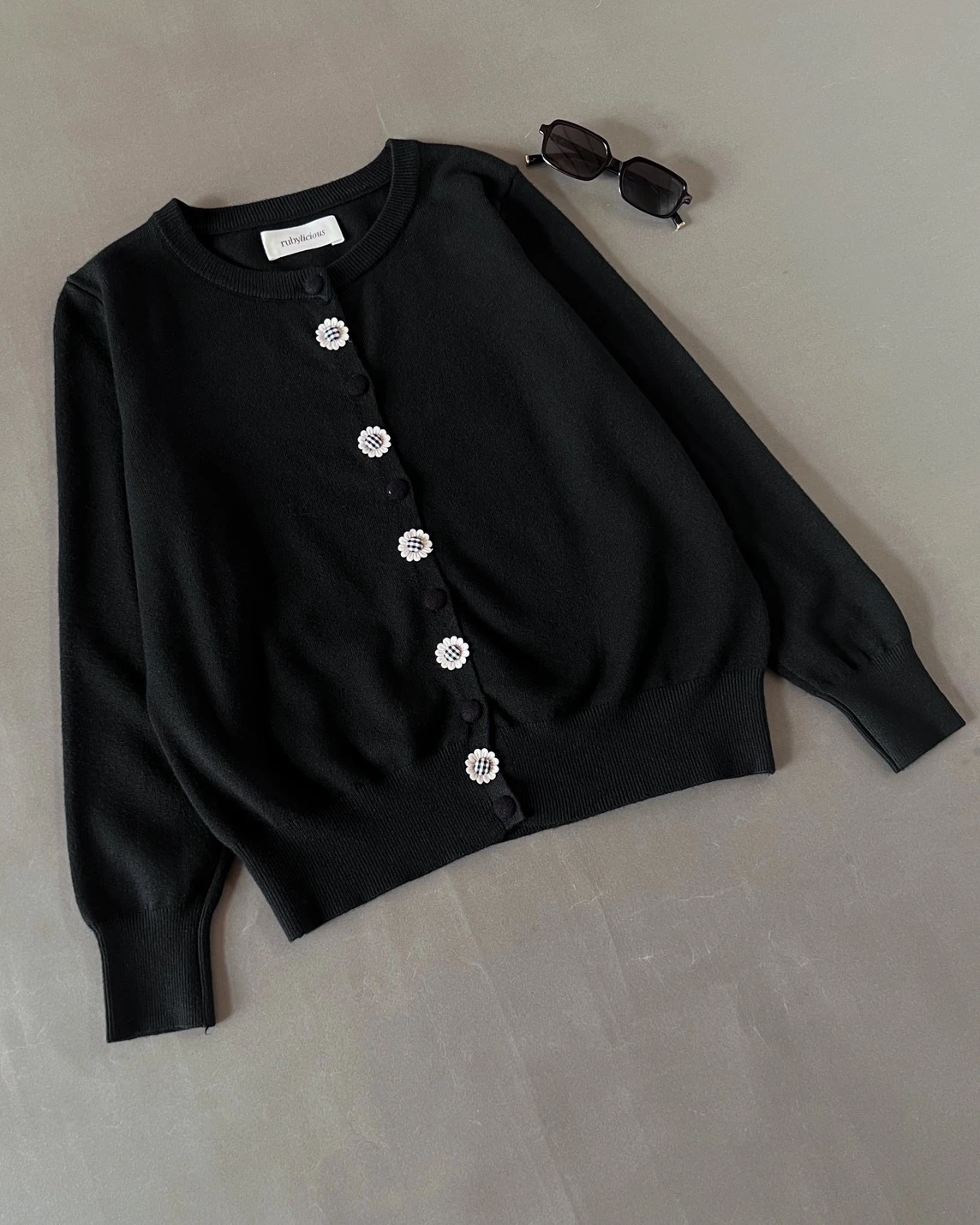 Heidy Cardi Kode 375O Black - Image 3