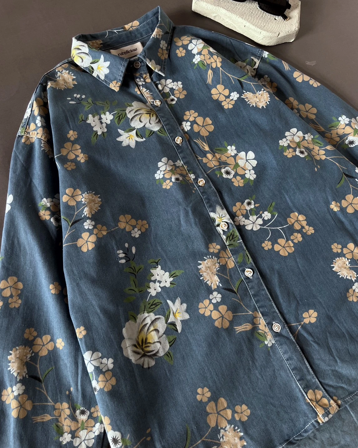 Alternative view of Ismy Denim Shirt Kode 51N Medium Blue