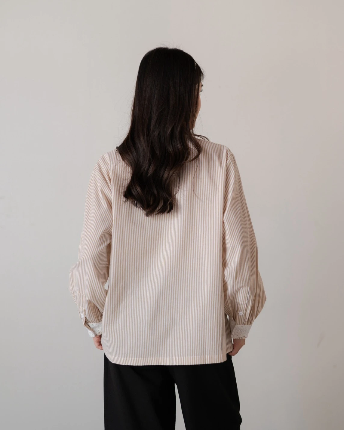 Alternative view of Luize Stripe Shirt Mustard