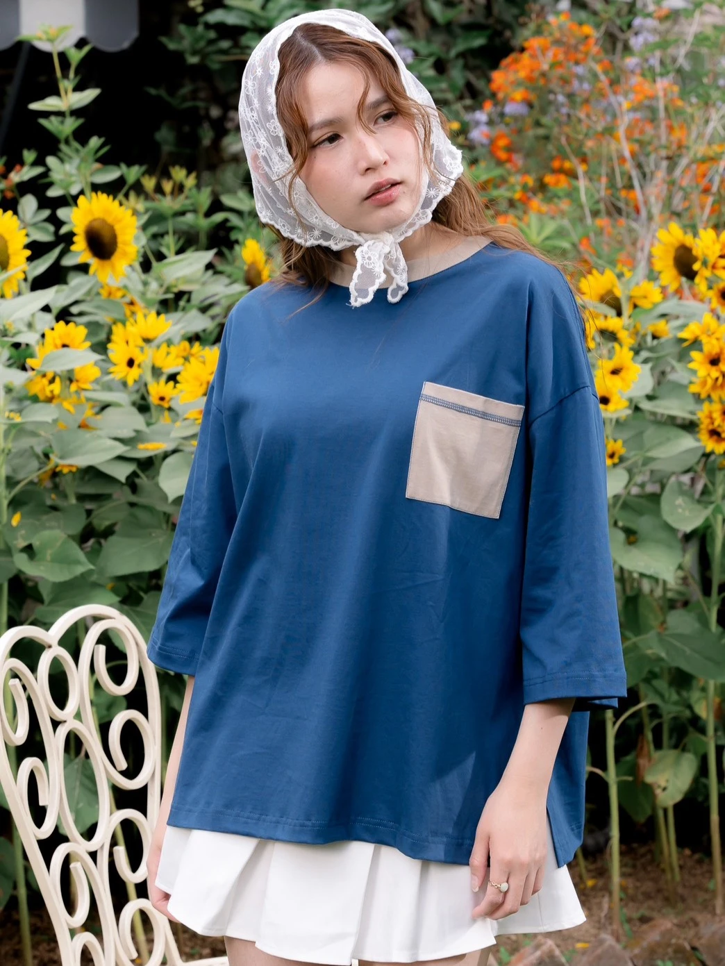 Renoa Boxy T-Shirt Boxy Atlantic Sea