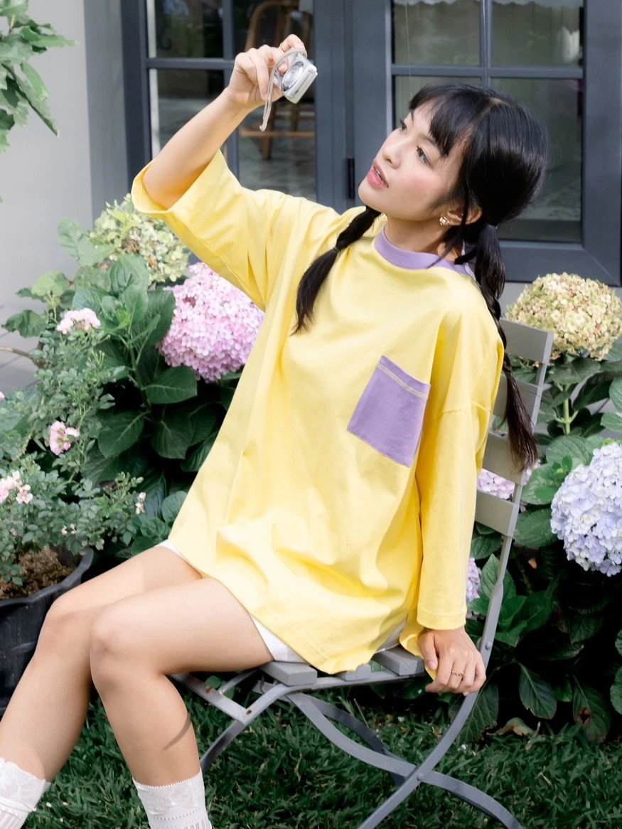 Renoa Boxy T-Shirt Boxy Yellow