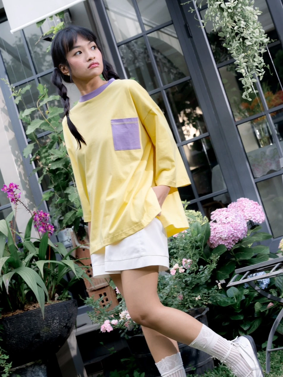 Alternative view of Renoa Boxy T-Shirt Boxy Yellow