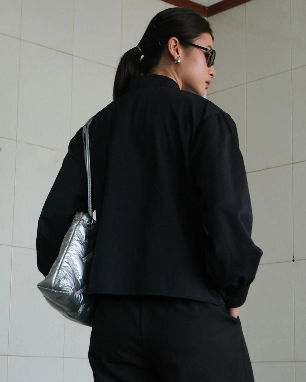 Alternative view of Roman Jacket Black