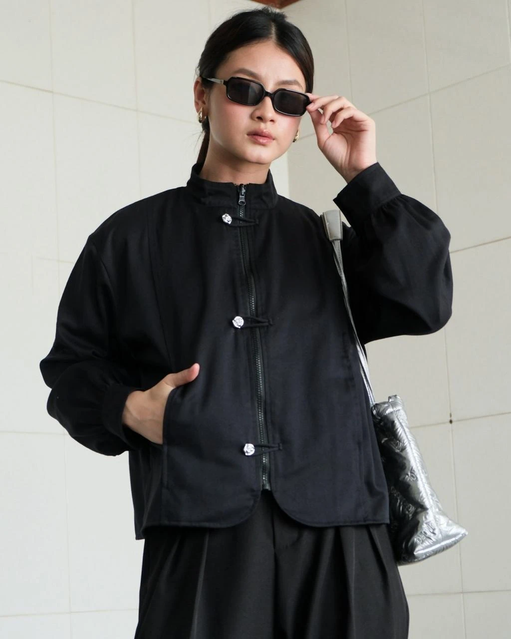 Roman Jacket Black