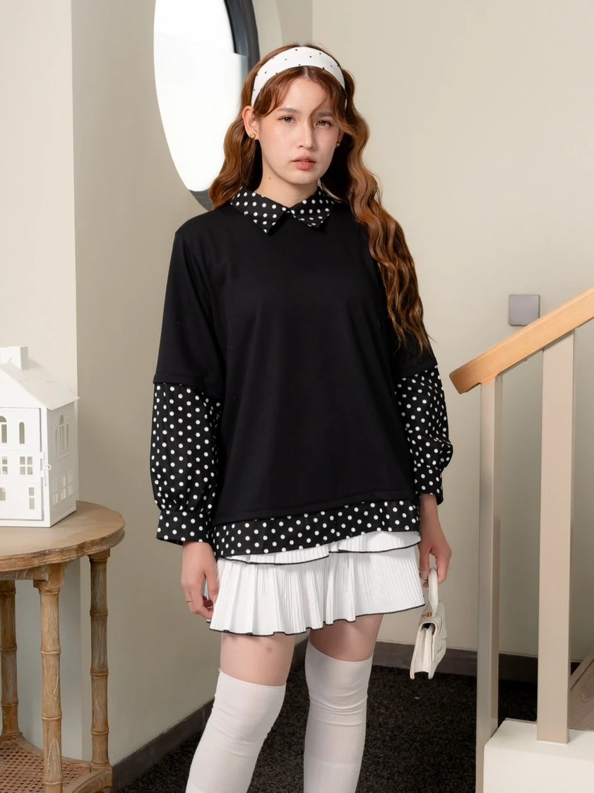 Alternative view of Shoera Blouse Kode 26464 Black