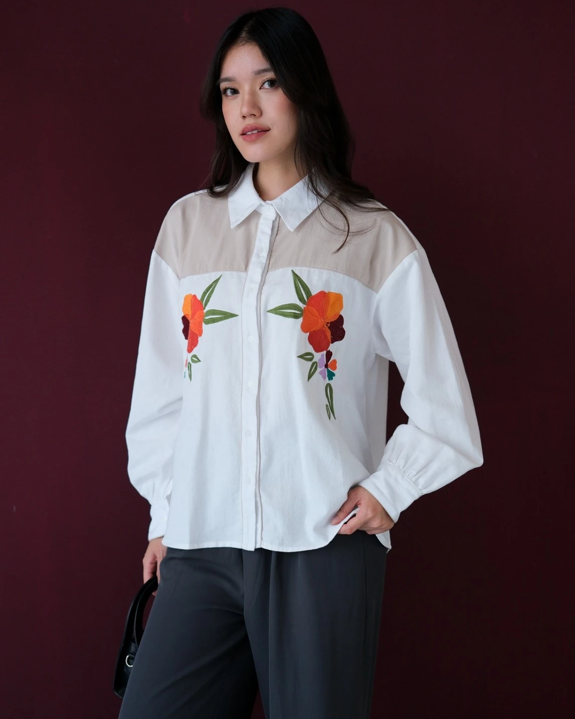 Alternative view of Pricia Shirt Kode 80145 Beige