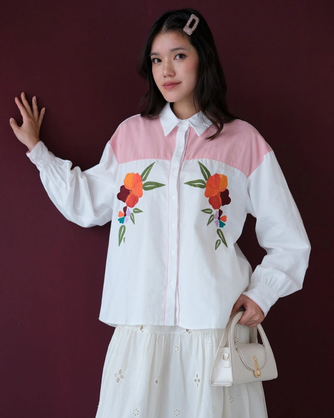 Alternative view of Pricia Shirt Kode 80145 Pink