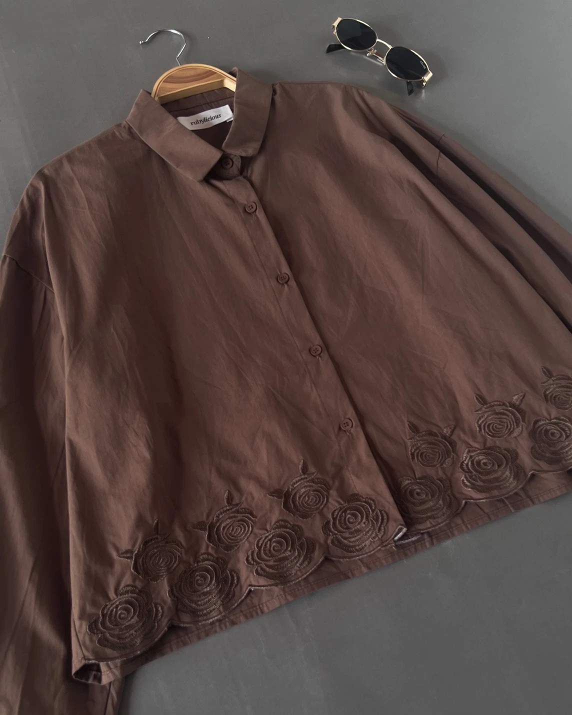 Chitsa Shirt Kode 689N Coffee