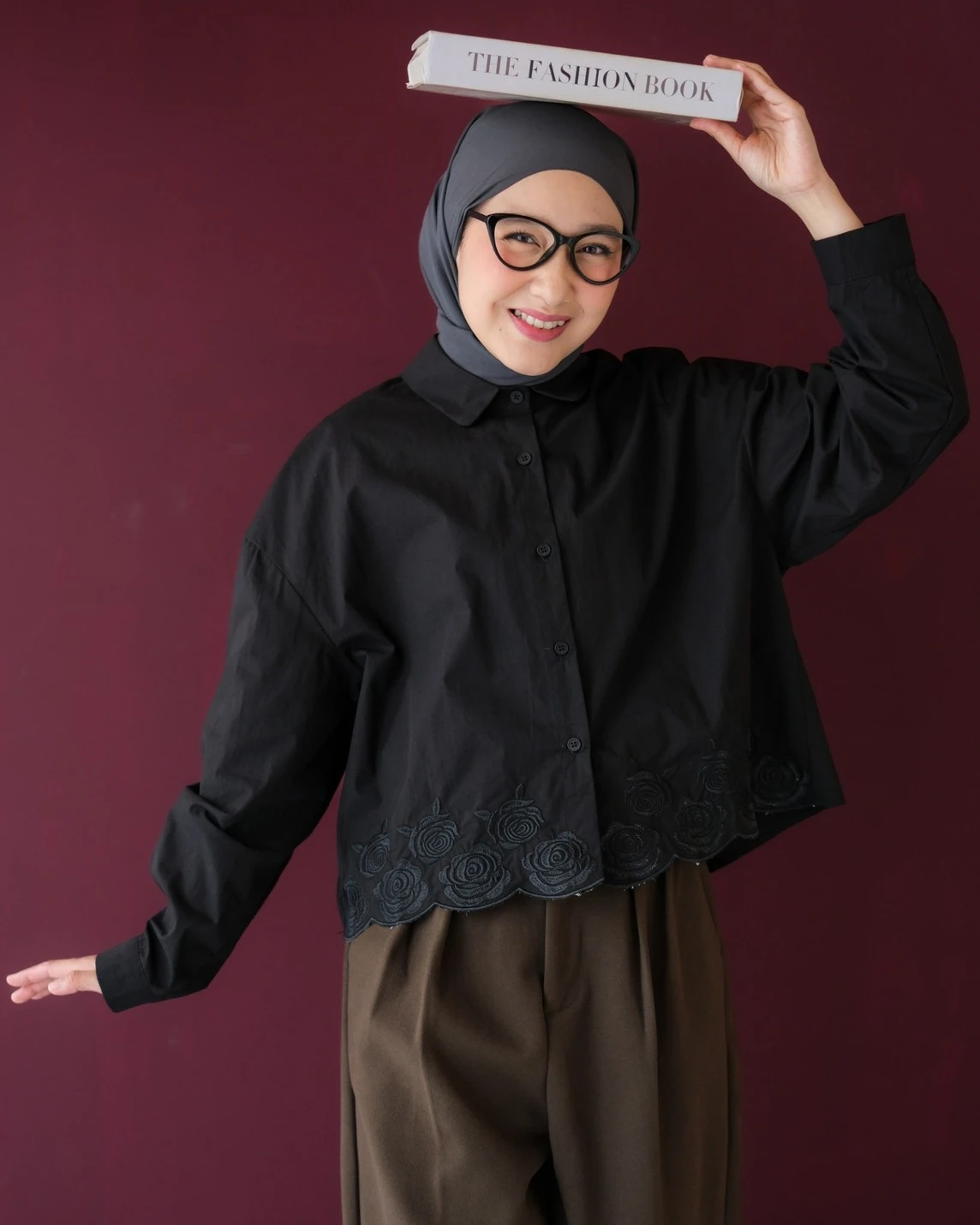 Alternative view of Chitsa Shirt Kode 689N Black