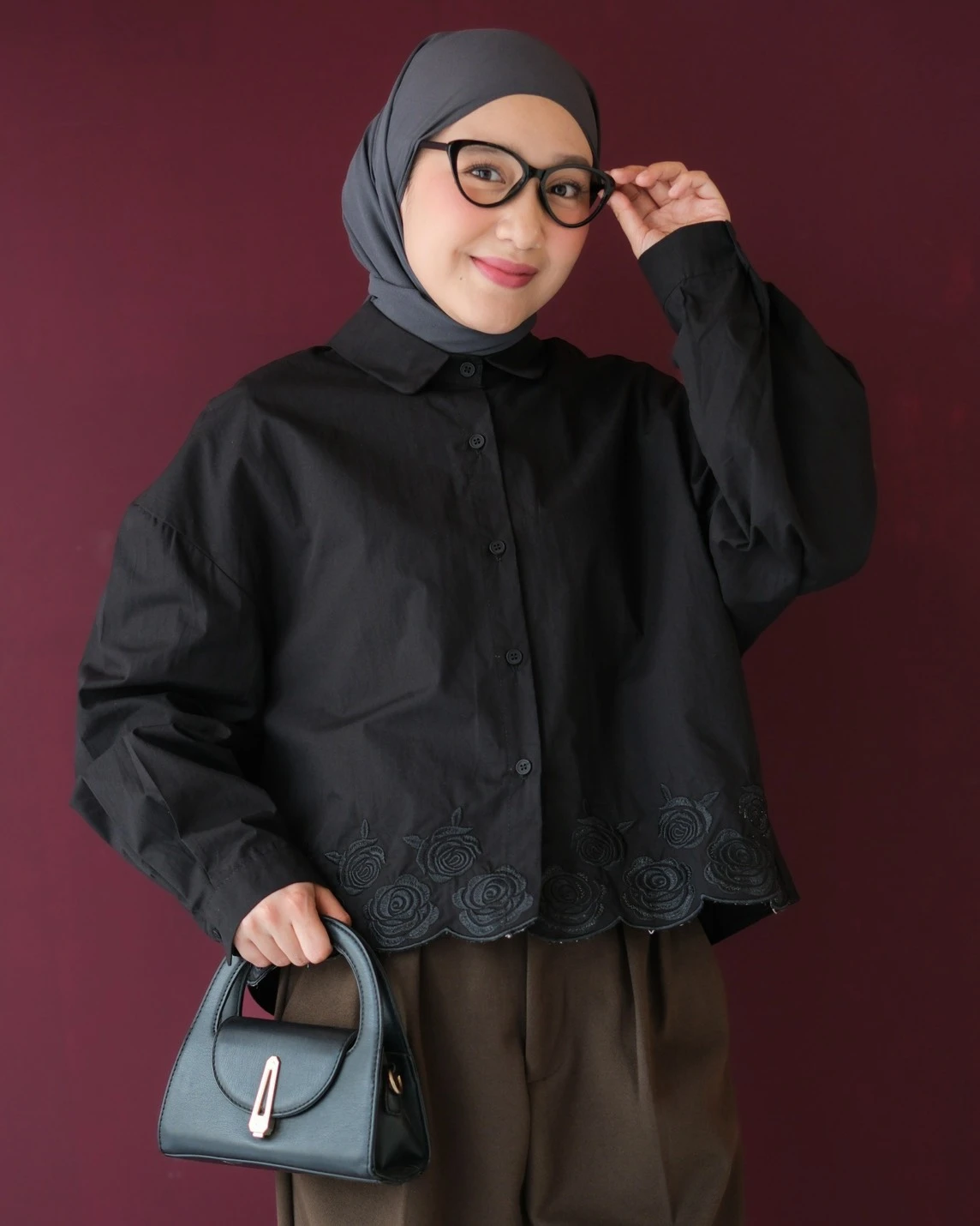 Chitsa Shirt Kode 689N Black