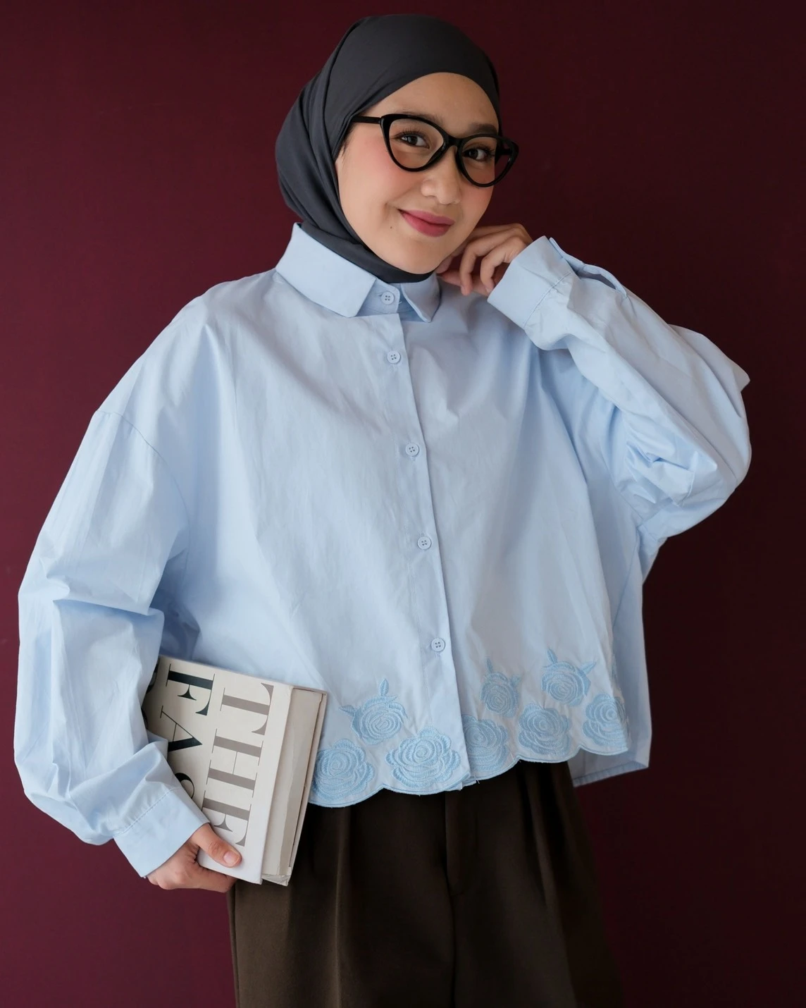 Alternative view of Chitsa Shirt Kode 689N Blue