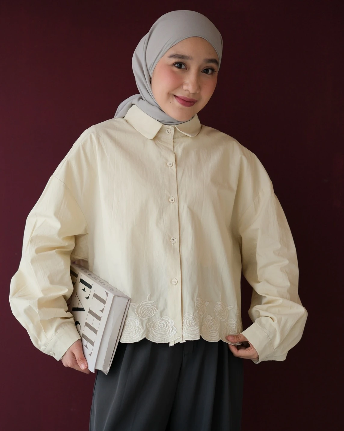 Chitsa Shirt Kode 689N Cream