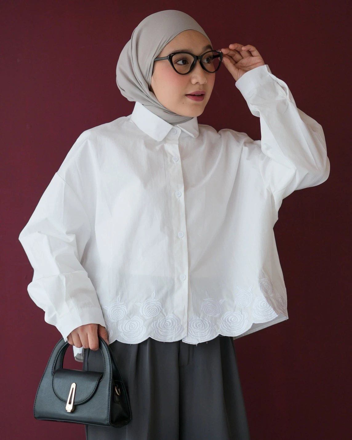 Alternative view of Chitsa Shirt Kode 689N Broken White