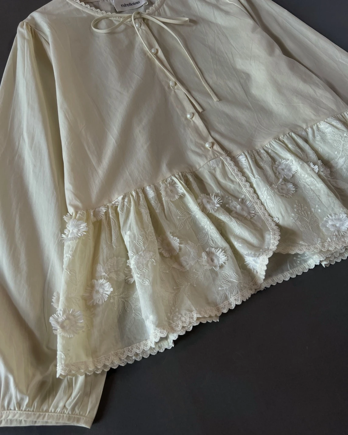 Alternative view of Latera Shirt Kode 496N Yellow