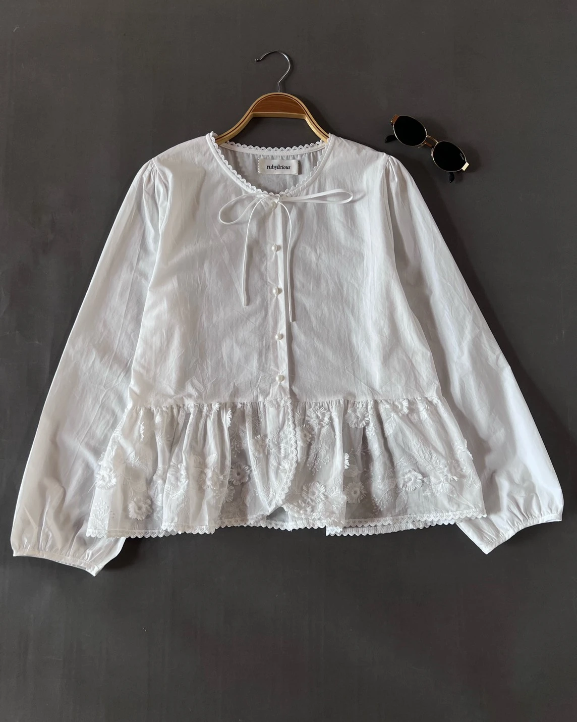 Latera Shirt Kode 496N White