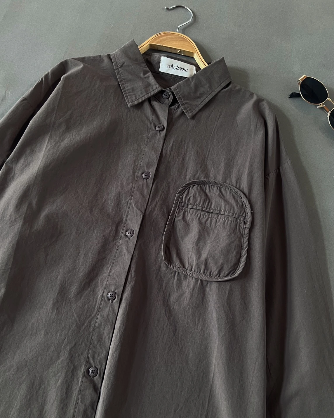 Ignatia Shirt Kode 110716 Dark Grey