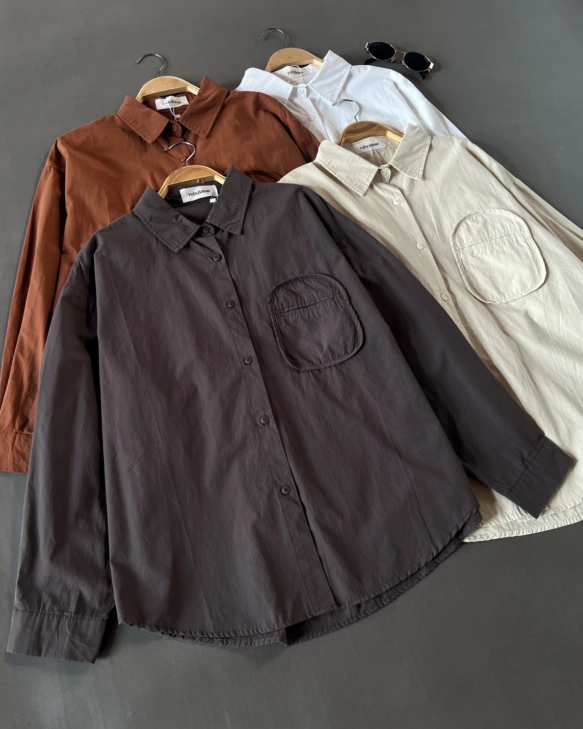 Ignatia Shirt Kode 110716 Brown - Image 3