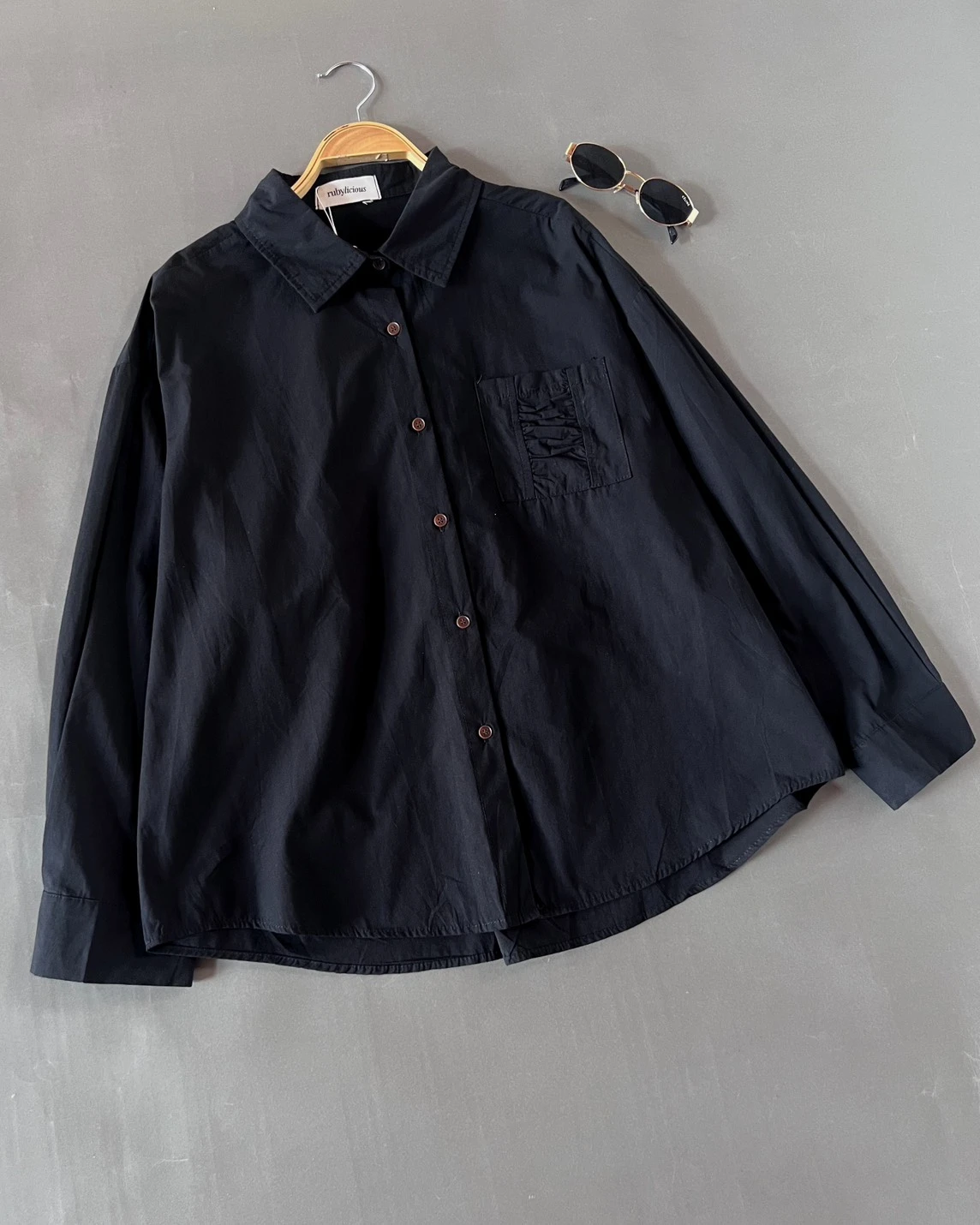 Odiva Shirt Kode 688N Black