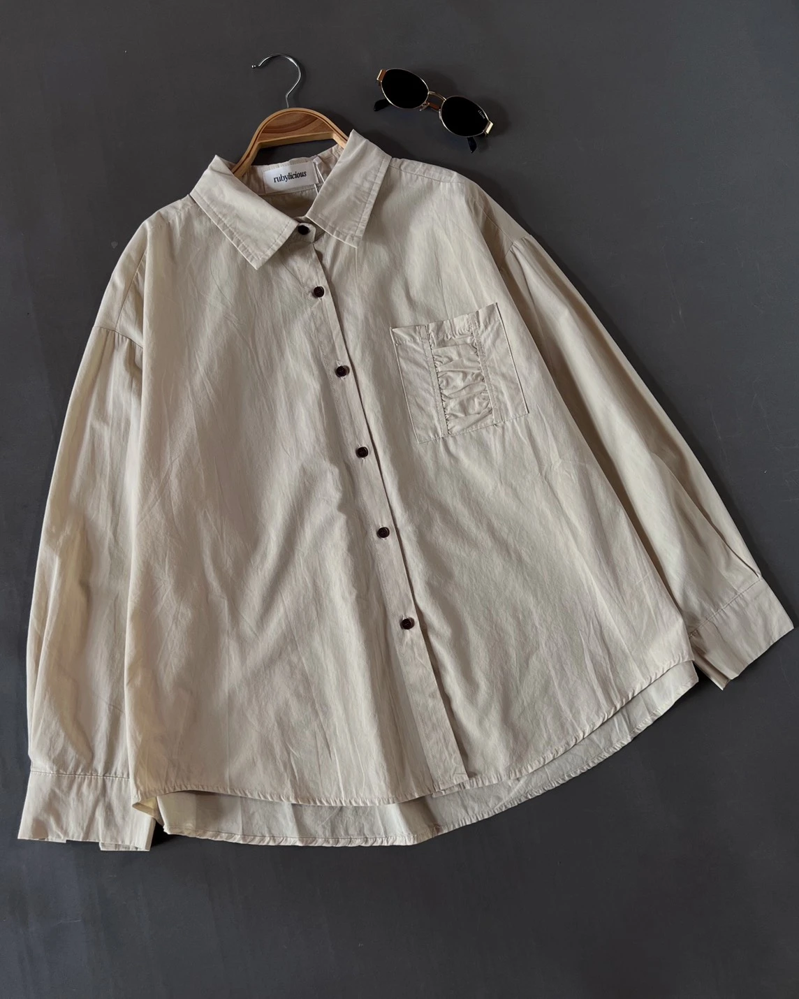 Alternative view of Odiva Shirt Kode 688N Cream