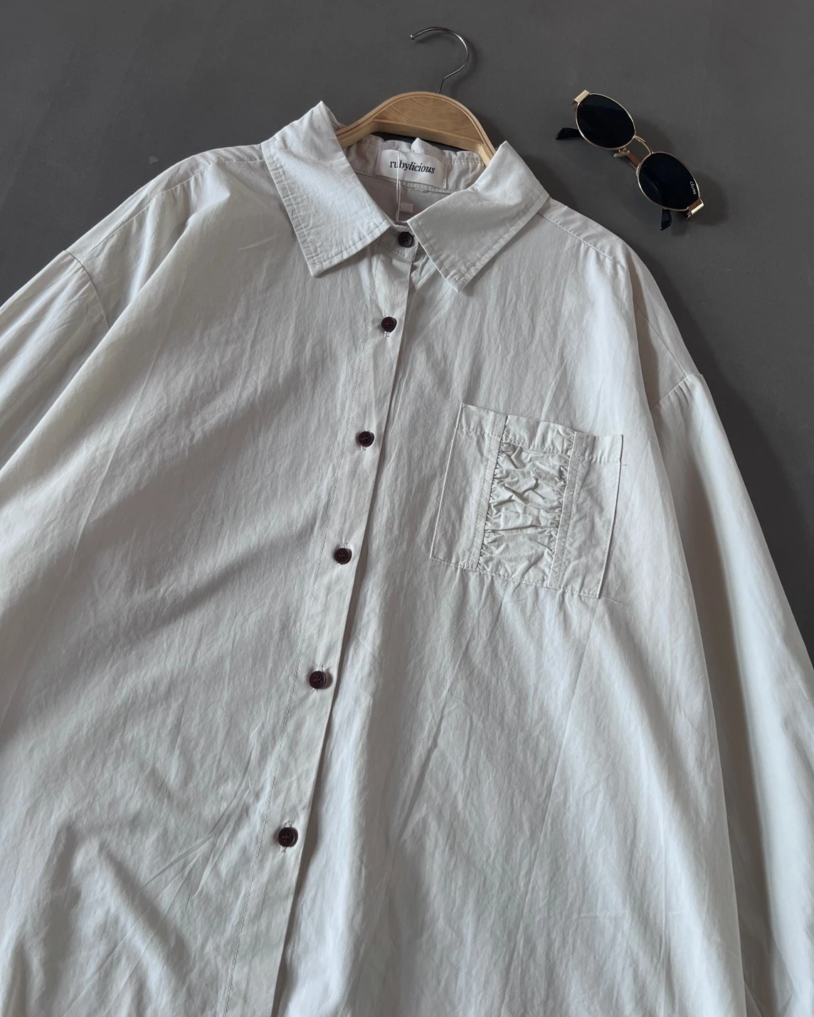 Odiva Shirt Kode 688N Beige - Image 3