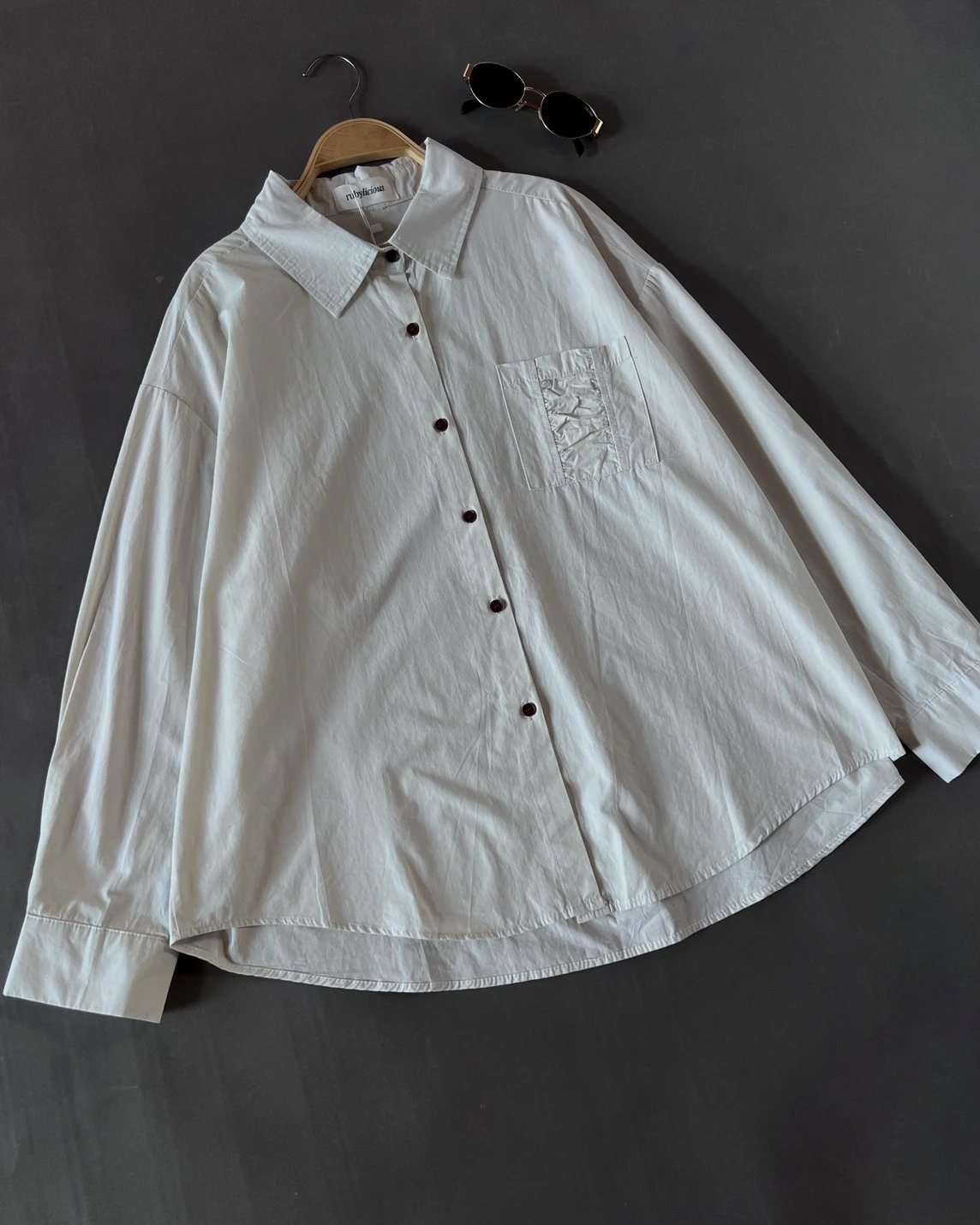 Odiva Shirt Kode 688N Beige