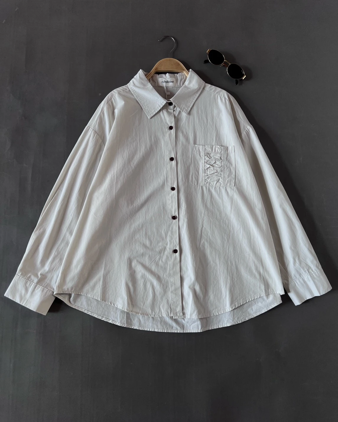 Odiva Shirt Kode 688N Beige - Image 4