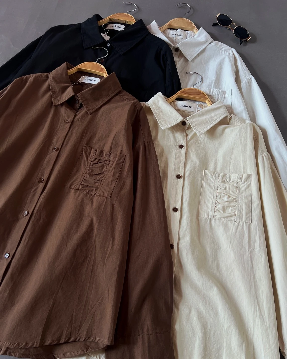 Alternative view of Odiva Shirt Kode 688N Beige