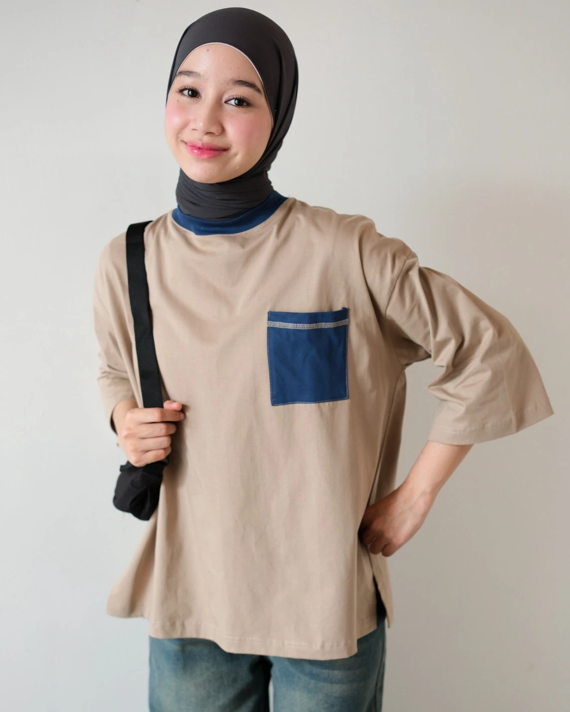 Alternative view of Renoa Boxy T-Shirt Boxy Khaki